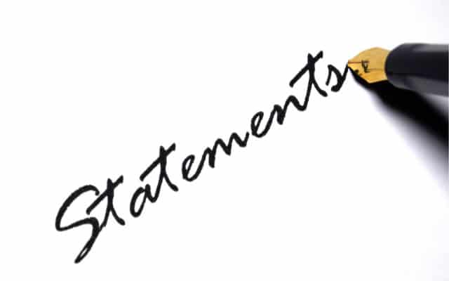 Starke Statements, klare Kante – Warum das Benutzen fremder Statements kontraproduktiv ist